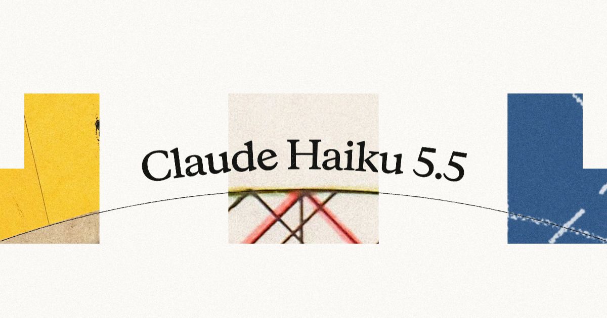 Claude Haiku 5.5 targets fast, high-volume agent work